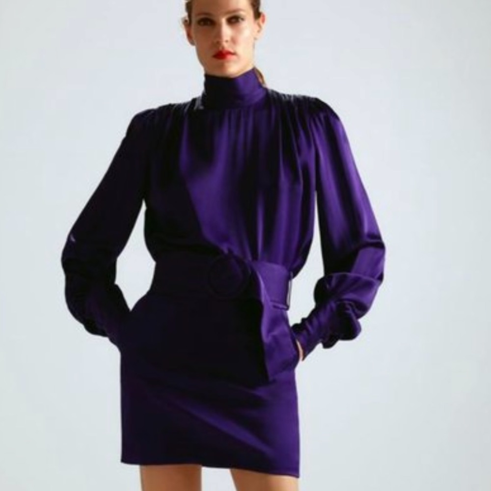 Limited edition blouse with ballon sleeves